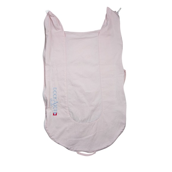 DockATot Deluxe Plus Case Lounger Cover Only 100% Cotton Baby Pink Replacement - Picture 2 of 7
